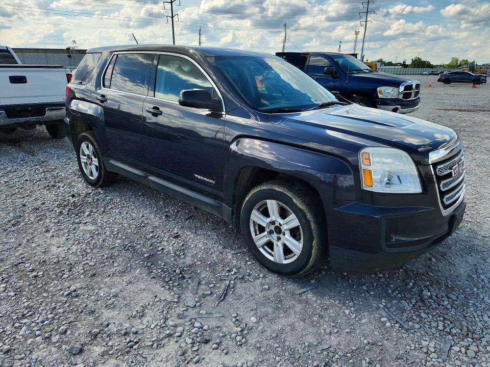 2016 Gmc Terrain მანქანა იყიდება აუქციონზე, vin: 2GKFLSEK7G6191512, აუქციონის ნომერი: 56710576