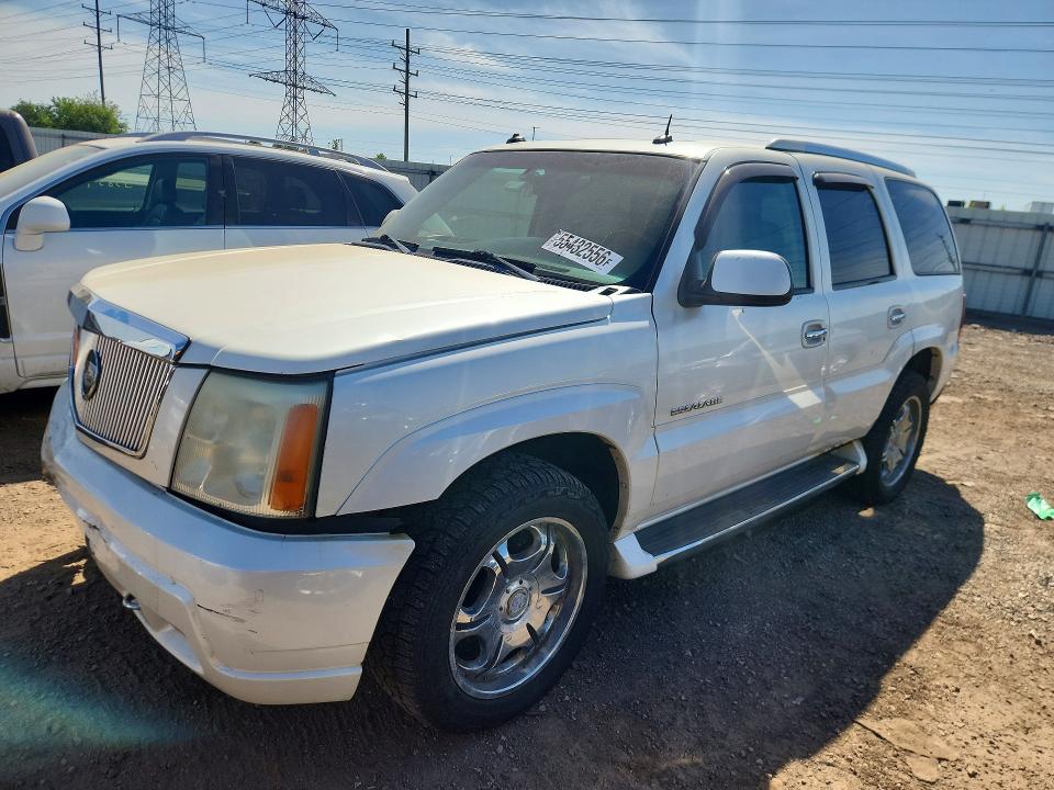 2003 Cadillac Escalade მანქანა იყიდება აუქციონზე, vin: 1GYEK63N23R167299, აუქციონის ნომერი: 55432556