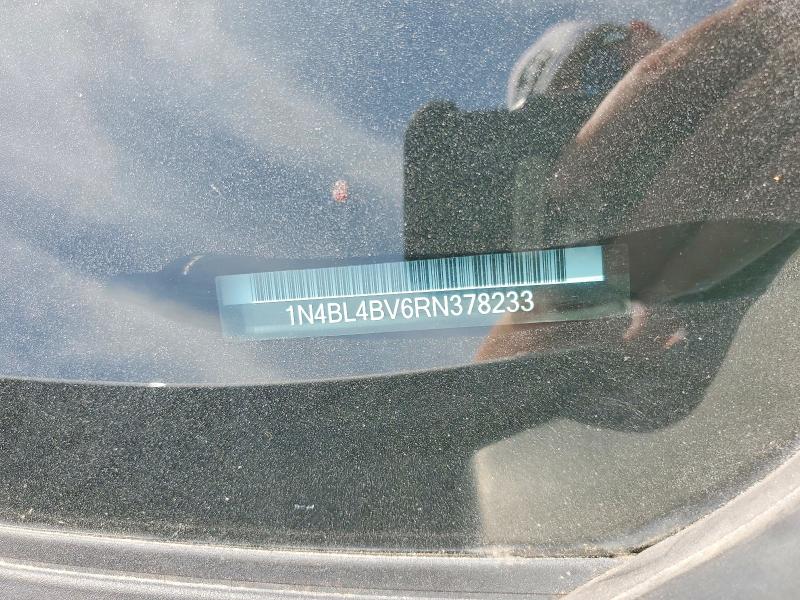 Продаж на аукціоні авто 2024 Nissan Altima, vin: 1N4BL4BV6RN378233, номер лоту: 58727136