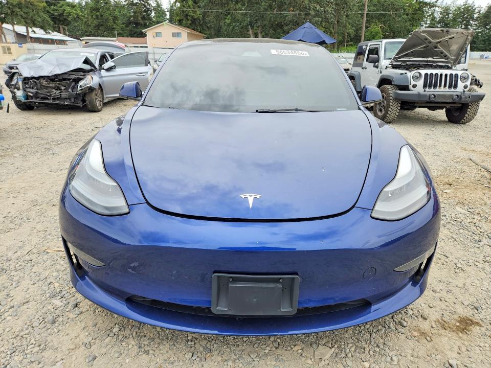 58634656 :رقم المزاد ، 5YJ3E1EA6NF303797 vin ، 2022 Tesla Model 3 مزاد بيع