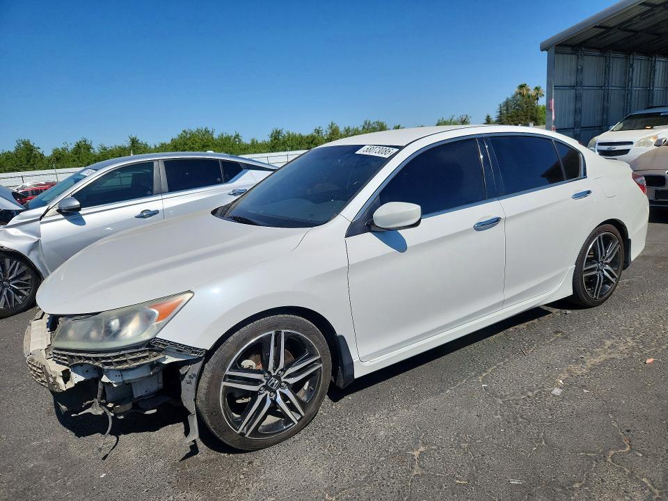 Auction sale of the 2017 Honda Accord, vin: 1HGCR2F54HA205006, lot number: 58073086