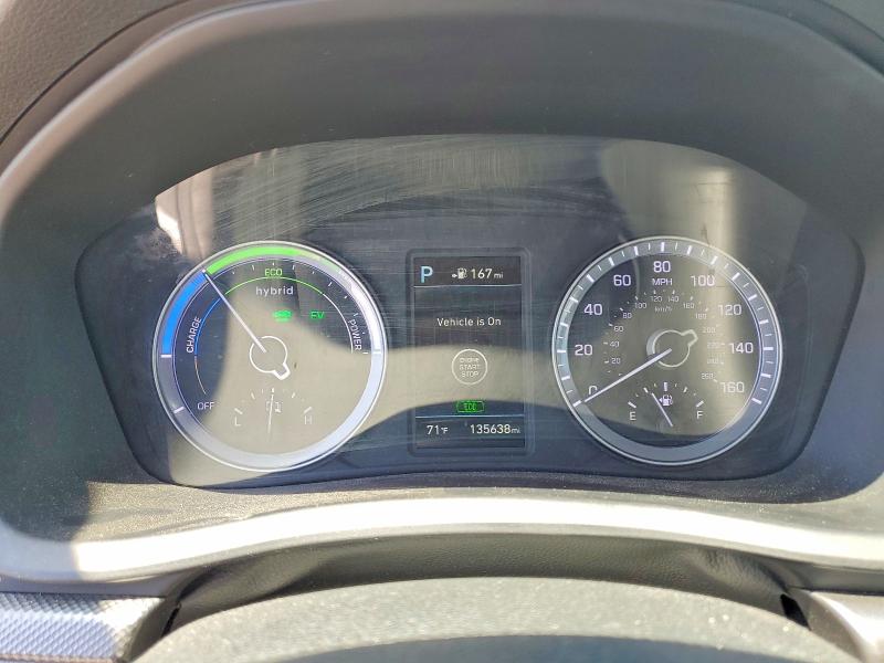 57315886 :رقم المزاد ، KMHE24L36KA091717 vin ، 2019 Hyundai Sonata Hybrid مزاد بيع