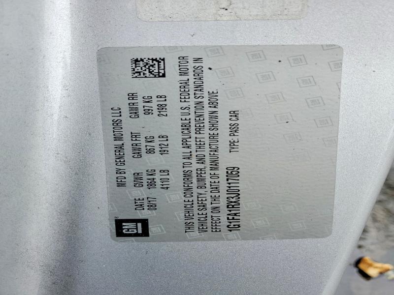 Продаж на аукціоні авто 2018 Chevrolet Camaro, vin: 1G1FA1RX3J0117059, номер лоту: 56082776