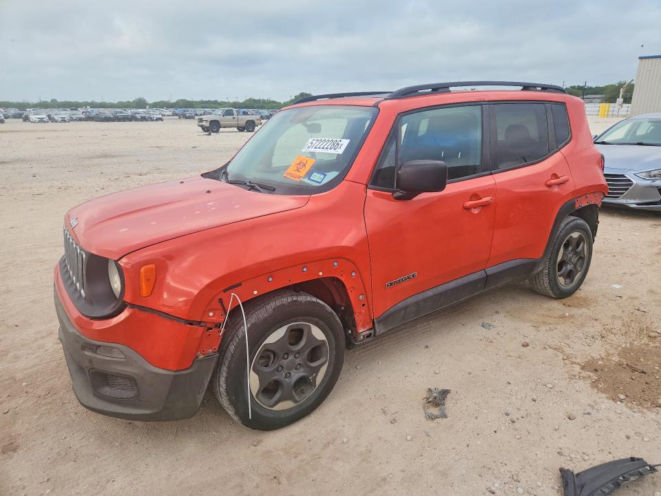 Aukcja sprzedaży 2016 Jeep Renegade, vin: ZACCJAAT8GPD43510, numer aukcji: 57222286
