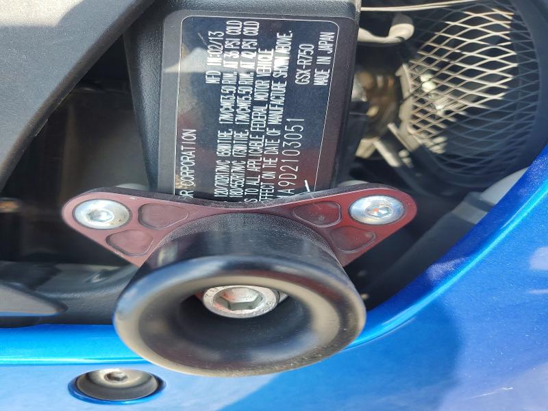 Aukcja sprzedaży 2013 Suzuki Gsx, vin: JS1GR7MA9D2103051, numer aukcji: 56055136