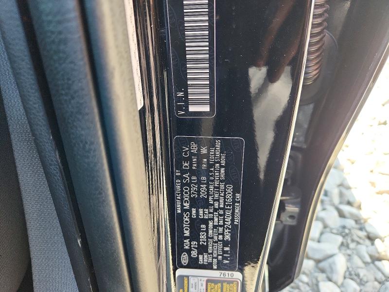 Продаж на аукціоні авто 2020 Kia Forte, vin: 3KPF24ADXLE168060, номер лоту: 56084356