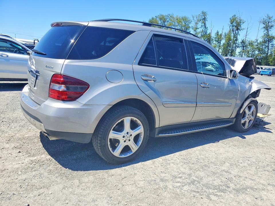 2007 Mercedes-benz Ml მანქანა იყიდება აუქციონზე, vin: 4JGBB86E87A256343, აუქციონის ნომერი: 56842666