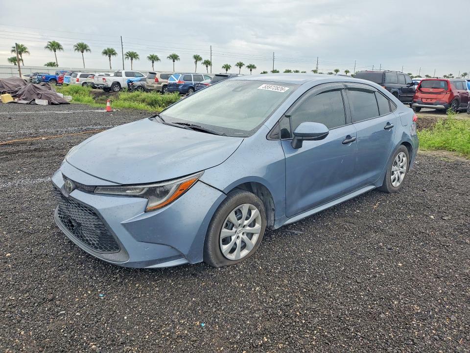 Продажа на аукционе авто 2020 Toyota Corolla, vin: 5YFEPRAE7LP039209, номер лота: 55972826