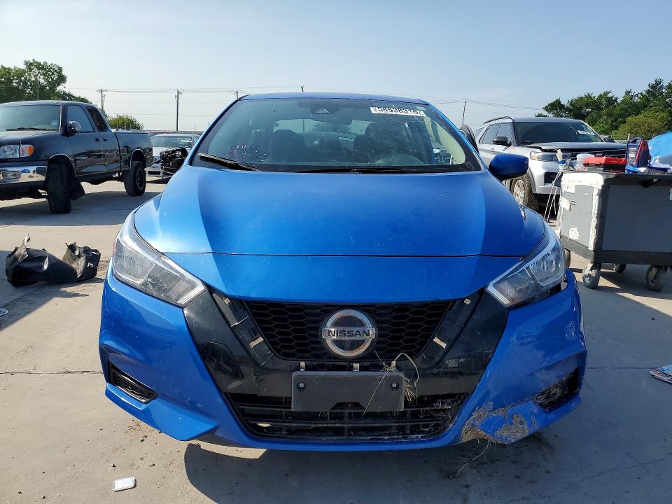 58538316 :رقم المزاد ، 3N1CN8EV0NL820416 vin ، 2022 Nissan Versa مزاد بيع