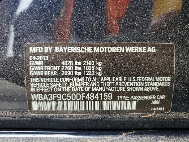 Aukcja sprzedaży 2013 Bmw Activehybrid 3, vin: WBA3F9C50DF484159, numer aukcji: 56990956