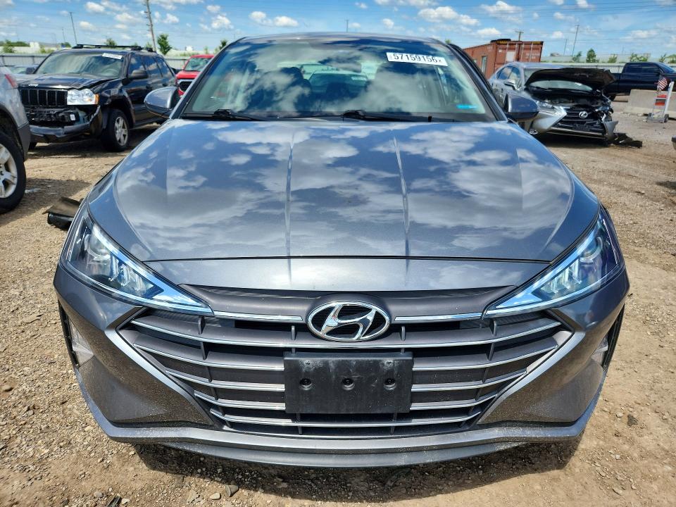 Aukcja sprzedaży 2019 Hyundai Elantra, vin: 5NPD74LFXKH441743, numer aukcji: 57159156