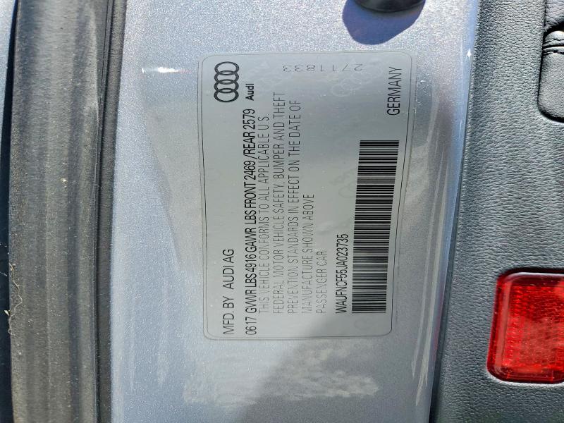 Aukcja sprzedaży 2018 Audi A5, vin: WAUFNCF55JA023735, numer aukcji: 55555716