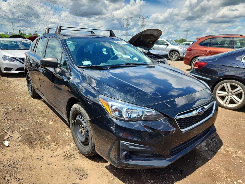 2019 Subaru Impreza მანქანა იყიდება აუქციონზე, vin: 4S3GTAA61K3752497, აუქციონის ნომერი: 58554206