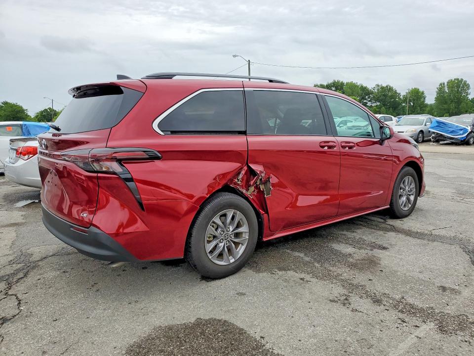 2025 Toyota Sienna მანქანა იყიდება აუქციონზე, vin: 5TDBSKFC1SS201597, აუქციონის ნომერი: 58160926