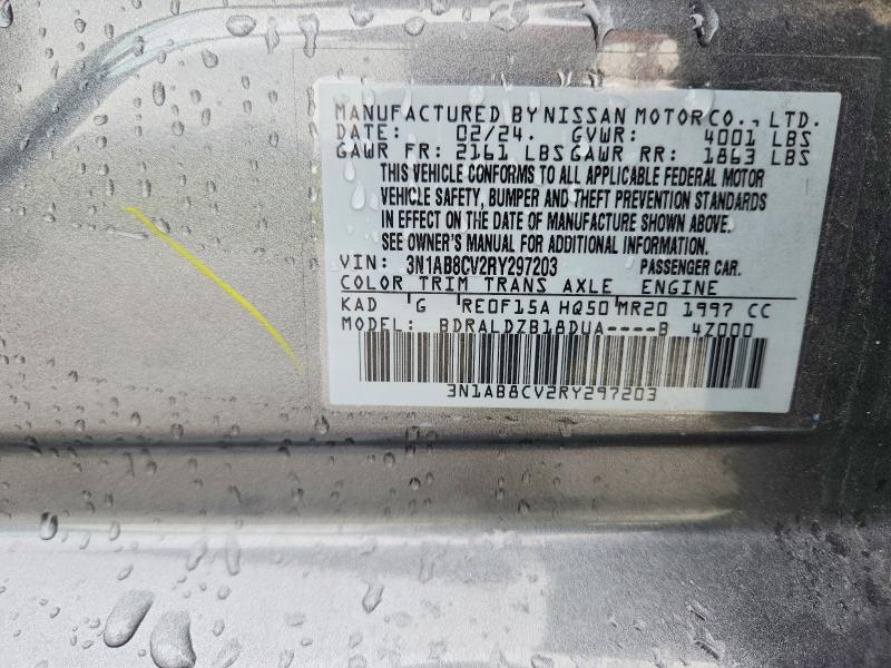 Aukcja sprzedaży 2024 Nissan Sentra, vin: 3N1AB8CV2RY297203, numer aukcji: 55624766