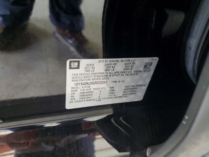 Продаж на аукціоні авто 2016 Cadillac Escalade, vin: 1GYS4DKJ6GR203291, номер лоту: 58914626