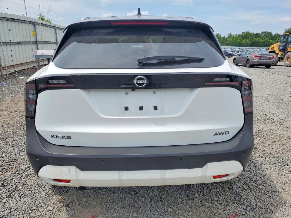 2025 Nissan Kicks მანქანა იყიდება აუქციონზე, vin: 3N8AP6CB0SL409836, აუქციონის ნომერი: 57200596
