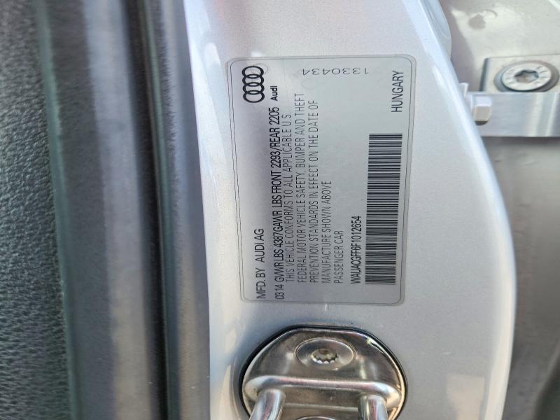 Продажа на аукционе авто 2015 Audi A3, vin: WAUACGFF6F1012654, номер лота: 85460525