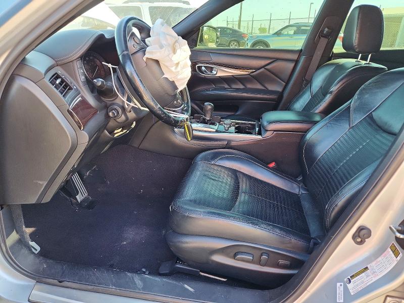 56695676 :رقم المزاد ، JN1BY1AP1FM541565 vin ، 2015 Infiniti Q70 مزاد بيع