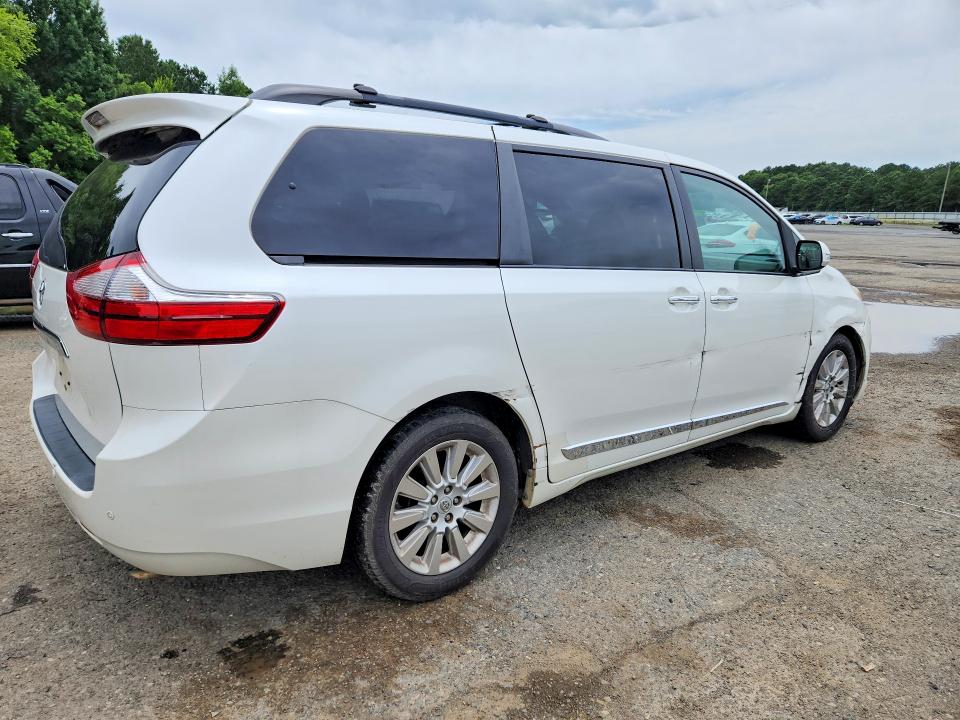Aukcja sprzedaży 2015 Toyota Sienna, vin: 5TDYK3DCXFS533160, numer aukcji: 58571746