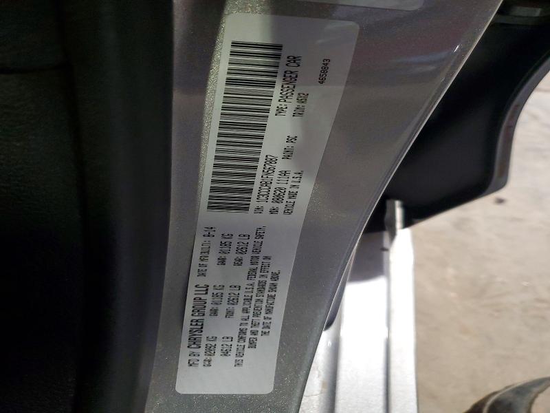 Продажа на аукционе авто 2015 Chrysler 200, vin: 1C3CCCAB1FN567887, номер лота: 58144706