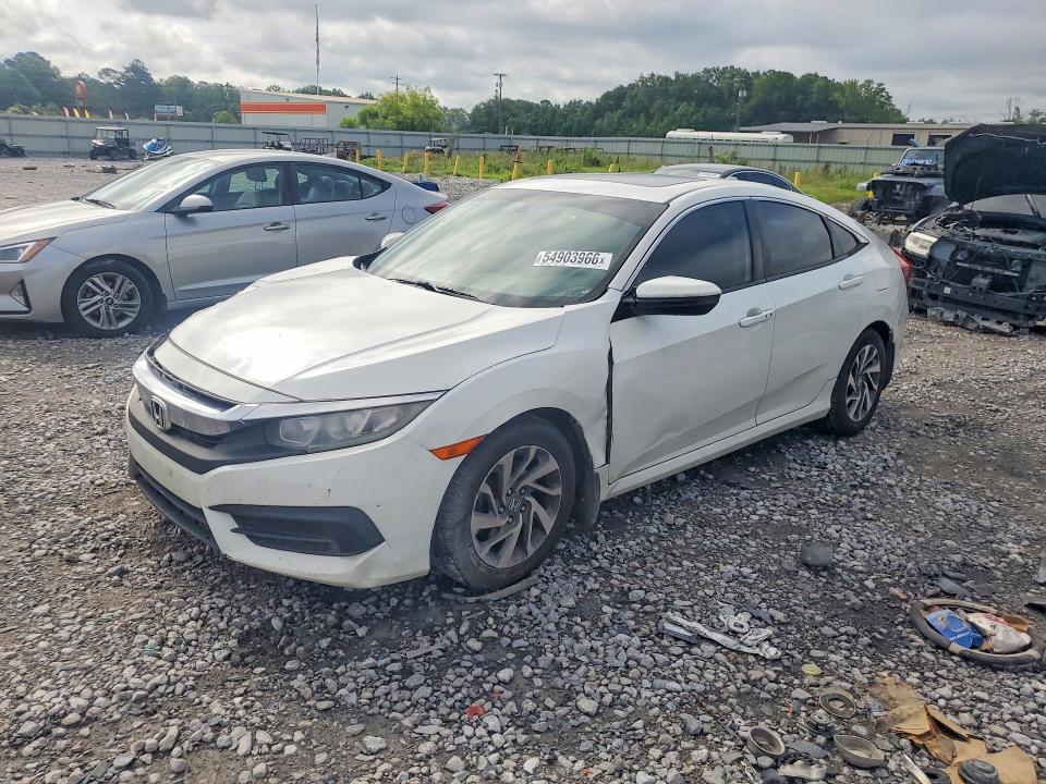 Auction sale of the 2017 Honda Civic, vin: 19XFC2F75HE067861, lot number: 54903966