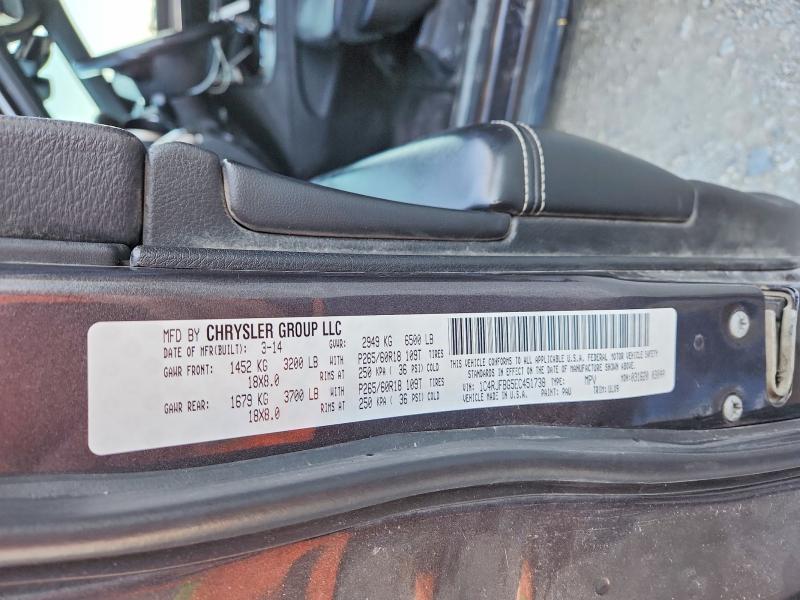 55045036 :رقم المزاد ، 1C4RJFBG5EC451738 vin ، 2014 Jeep Grand Cherokee مزاد بيع