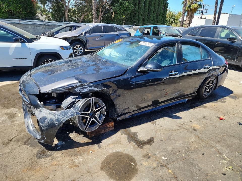 56054246 :رقم المزاد ، W1KAF4GB7PR093256 vin ، 2023 Mercedes-benz C مزاد بيع