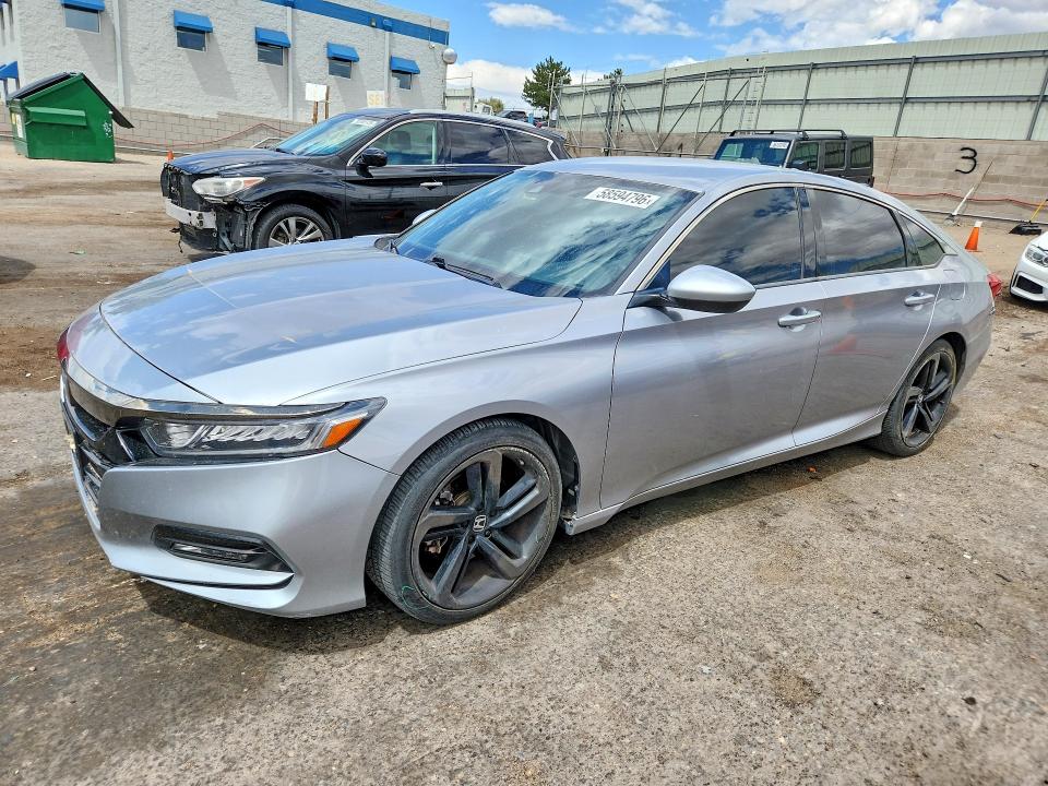 Auction sale of the 2018 Honda Accord, vin: 1HGCV1F31JA155594, lot number: 58594796