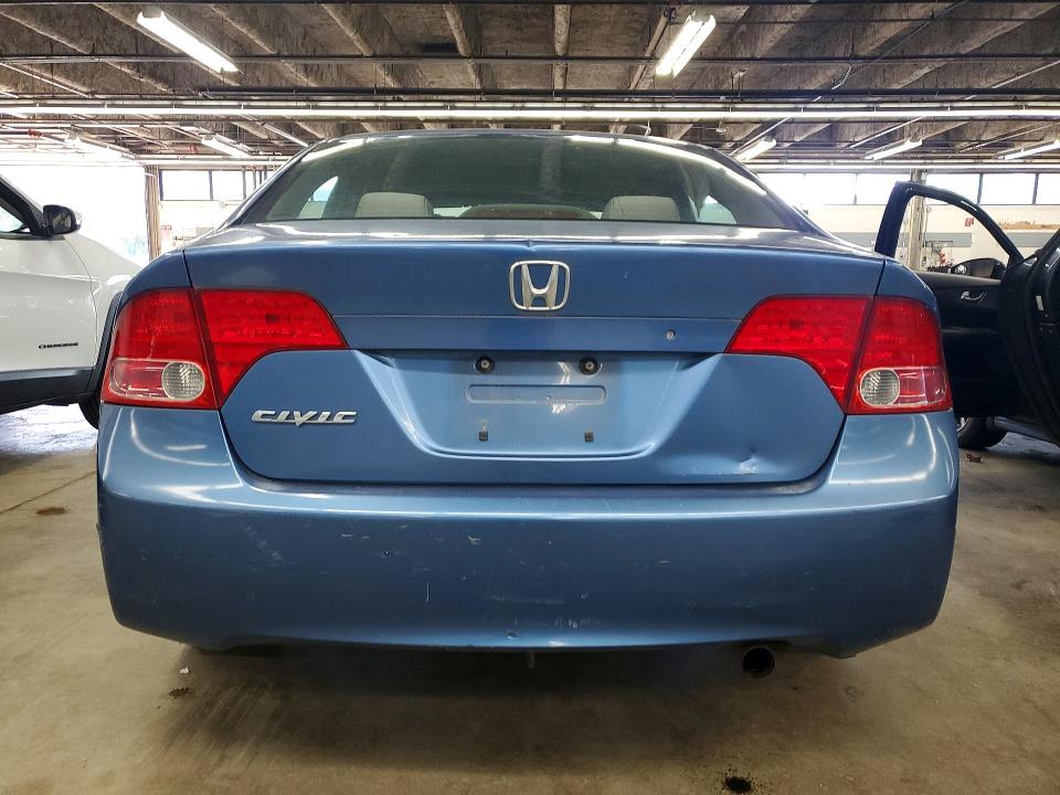 57063576 :رقم المزاد ، 1HGFA16596L131890 vin ، 2006 Honda Civic مزاد بيع