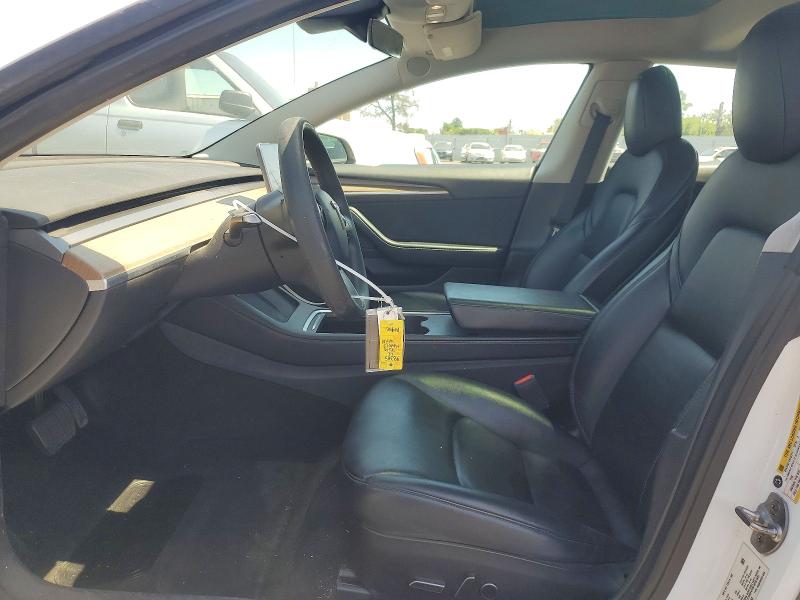 2022 Tesla Model 3 მანქანა იყიდება აუქციონზე, vin: 5YJ3E1EA0NF185682, აუქციონის ნომერი: 57596726