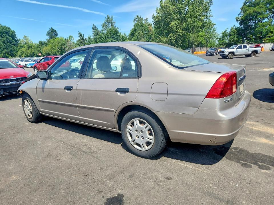 Продаж на аукціоні авто 2001 Honda Civic, vin: 2HGES16561H600688, номер лоту: 58772896