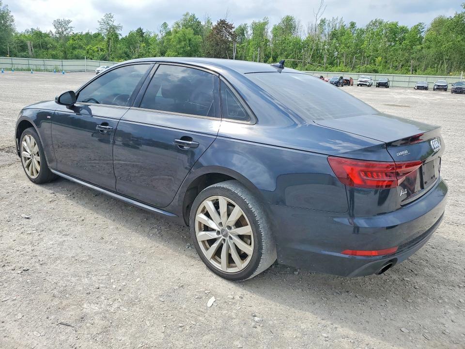 2018 Audi A4 მანქანა იყიდება აუქციონზე, vin: WAUDNAF42JA215035, აუქციონის ნომერი: 56678956