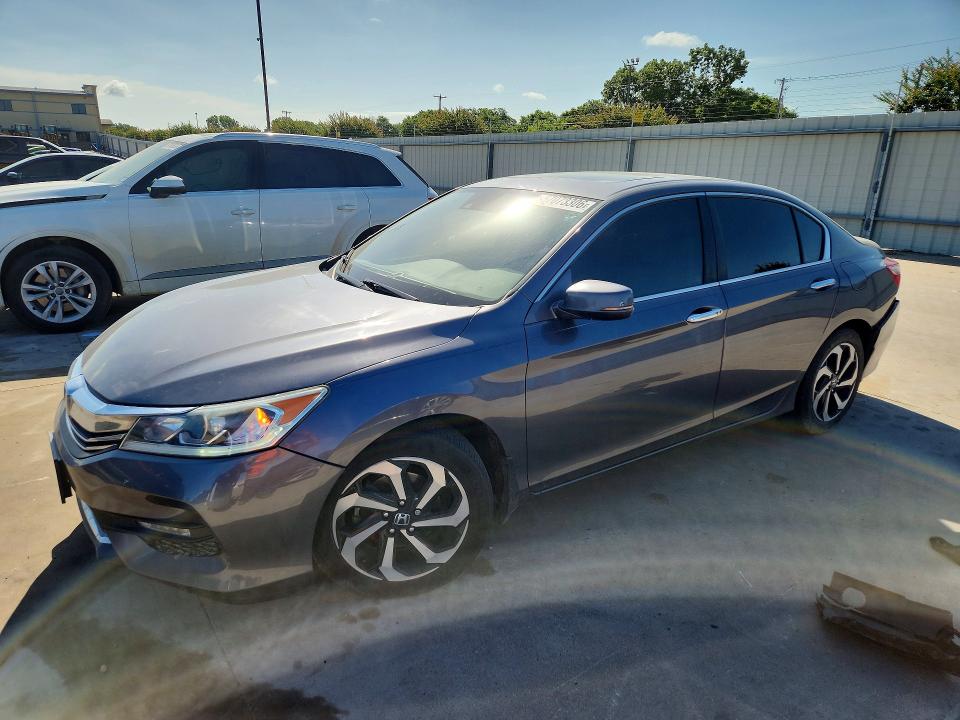 57073306 :رقم المزاد ، 1HGCR2F9XHA168109 vin ، 2017 Honda Accord مزاد بيع