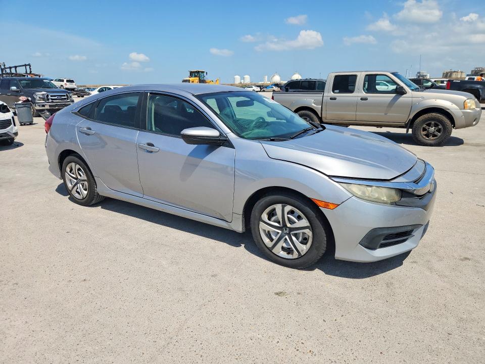 58255116 :رقم المزاد ، 19XFC2F51GE051153 vin ، 2016 Honda Civic مزاد بيع