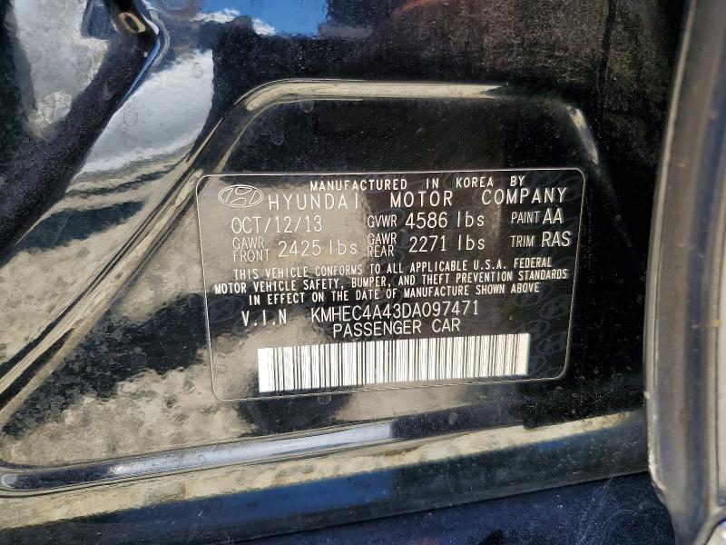 Продажа на аукционе авто 2024 Hyundai Sonata, vin: KMHEC4A43DA097471, номер лота: 58148446