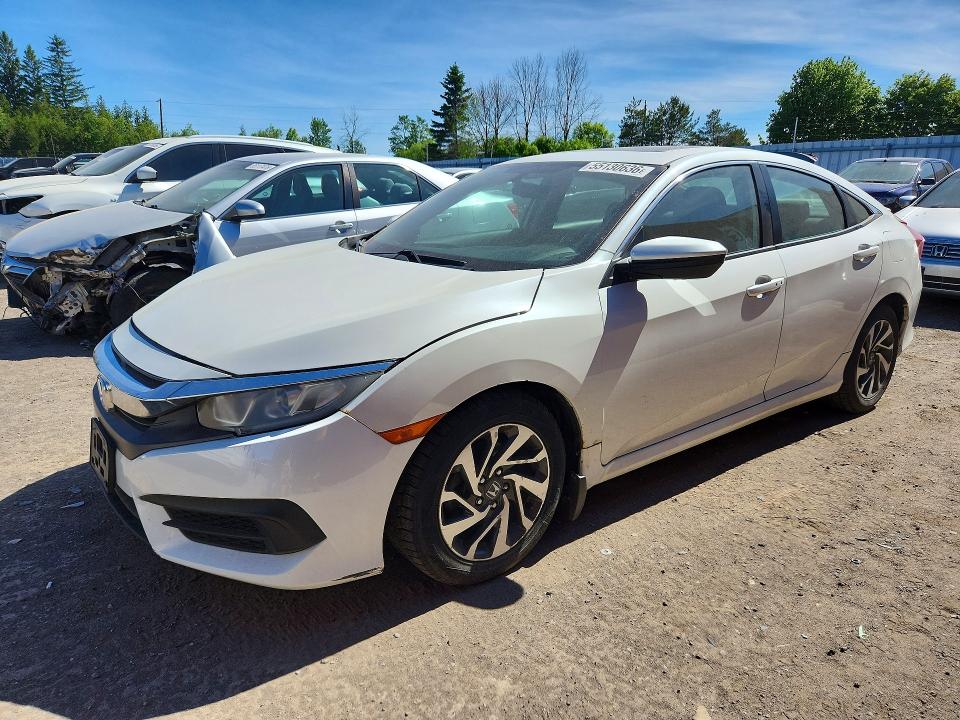 55130636 :رقم المزاد ، 2HGFC2F7XGH014917 vin ، 2016 Honda Civic مزاد بيع