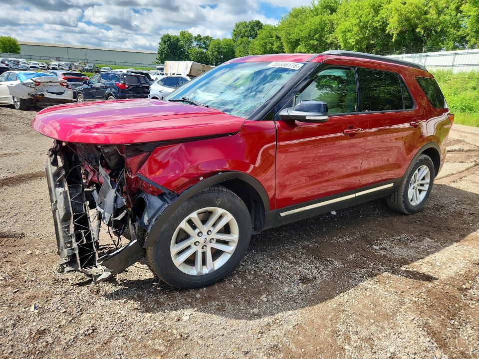 2016 Ford Explorer მანქანა იყიდება აუქციონზე, vin: 1FM5K7D86GGA37950, აუქციონის ნომერი: 56336176