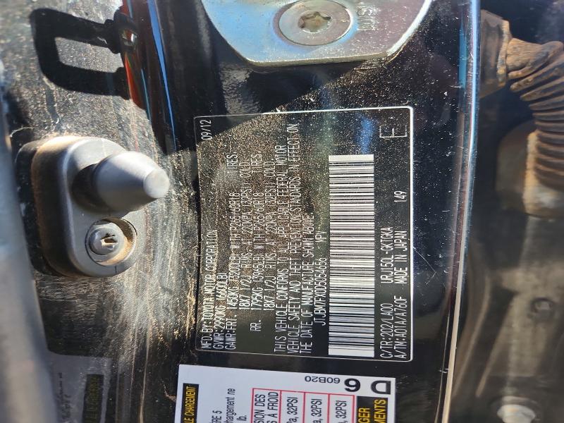 Aukcja sprzedaży 2013 Lexus Gx, vin: JTJBM7FX0D5054656, numer aukcji: 57435546