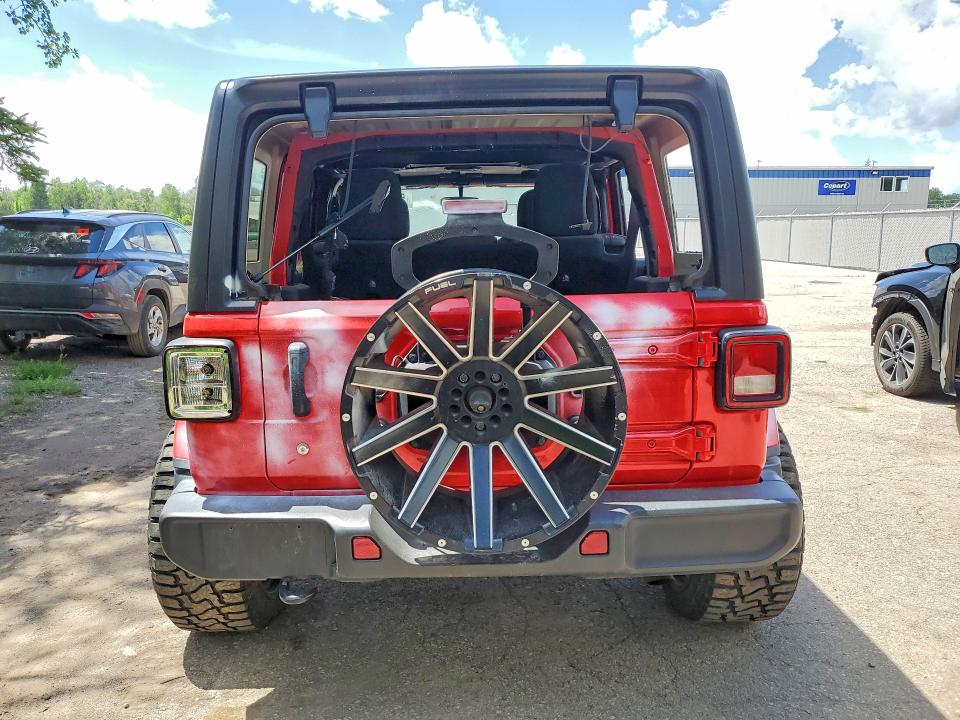Продаж на аукціоні авто 2018 Jeep Wrangler Unlimited, vin: 1C4HJXEG4JW233862, номер лоту: 57496246