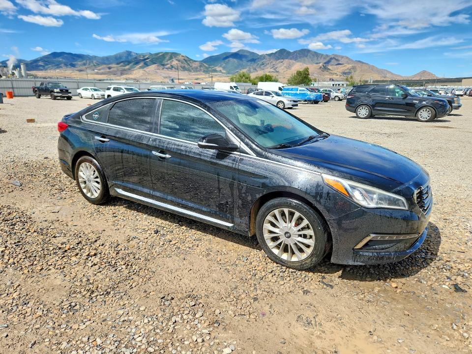 2015 Hyundai Sonata მანქანა იყიდება აუქციონზე, vin: 5NPE34AF5FH032851, აუქციონის ნომერი: 58572886