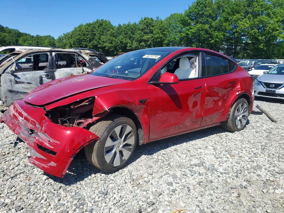 Продажа на аукционе авто 2022 Tesla Model Y, vin: 7SAYGDEE5NF339441, номер лота: 56224756