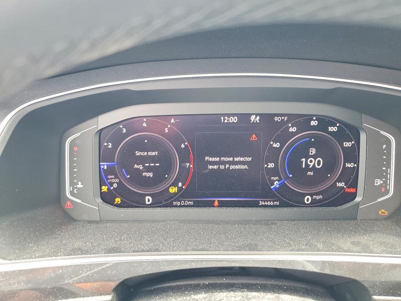 2022 Volkswagen Tiguan მანქანა იყიდება აუქციონზე, vin: 3VV4B7AX7NM023703, აუქციონის ნომერი: 55891636