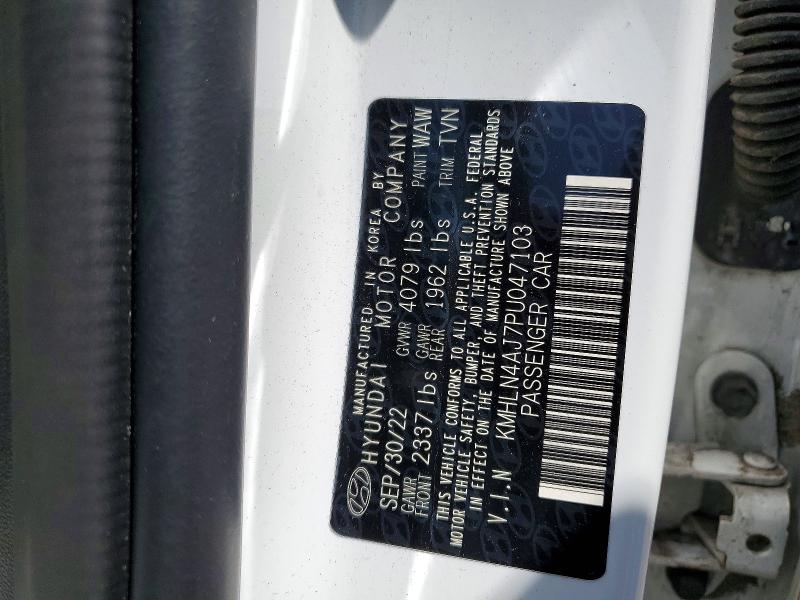 Продаж на аукціоні авто 2023 Hyundai Elantra, vin: KMHLN4AJ7PU047103, номер лоту: 59115166