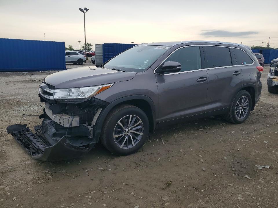 Продажа на аукционе авто 2019 Toyota Highlander, vin: 5TDJZRFH5KS942086, номер лота: 57689496