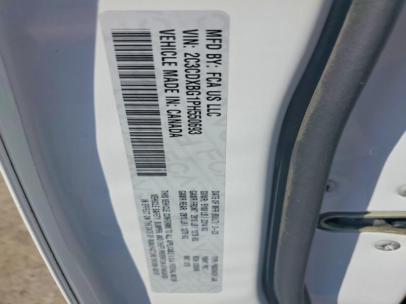 Продажа на аукционе авто 2023 Dodge Charger, vin: 2C3CDXBG1PH550693, номер лота: 56604156