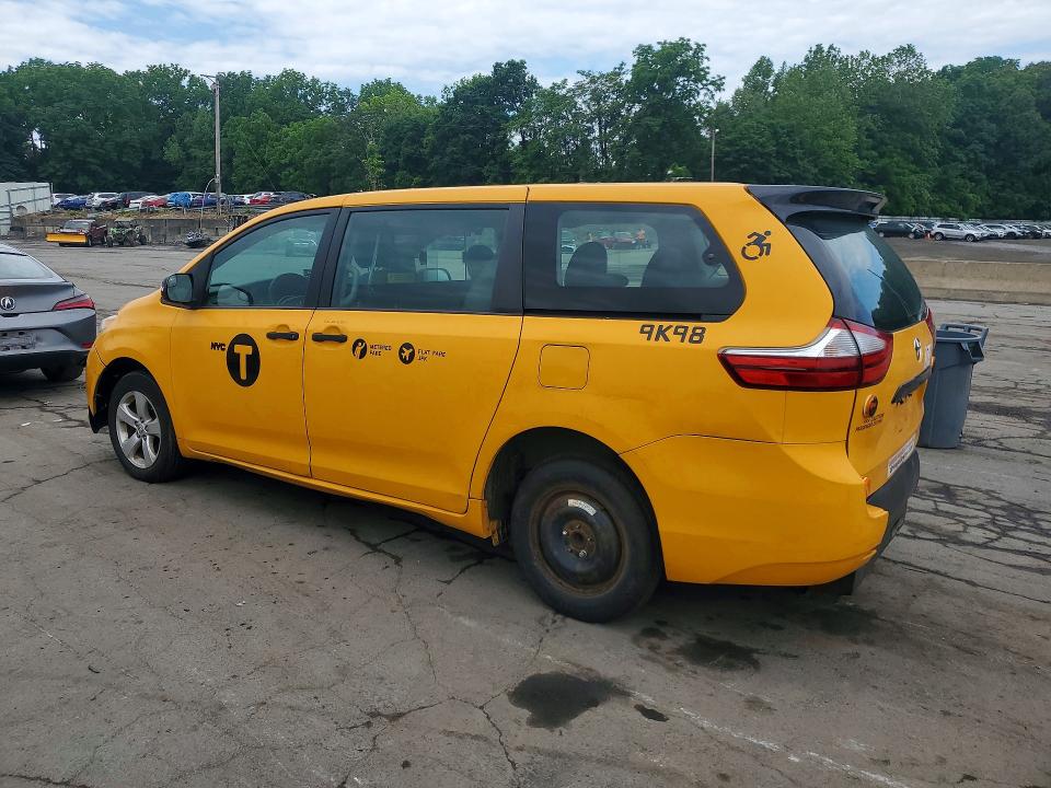 Продаж на аукціоні авто 2016 Toyota Sienna, vin: 5TDZK3DC1GS754152, номер лоту: 57139746