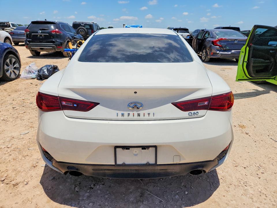2018 Infiniti Q60 მანქანა იყიდება აუქციონზე, vin: JN1EV7EK2JM342105, აუქციონის ნომერი: 56238766