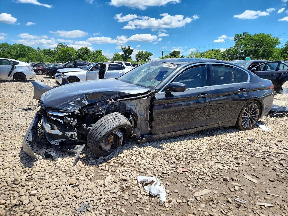 57622596 :رقم المزاد ، WBA13BJ02MCF48169 vin ، 2021 Bmw 530 مزاد بيع