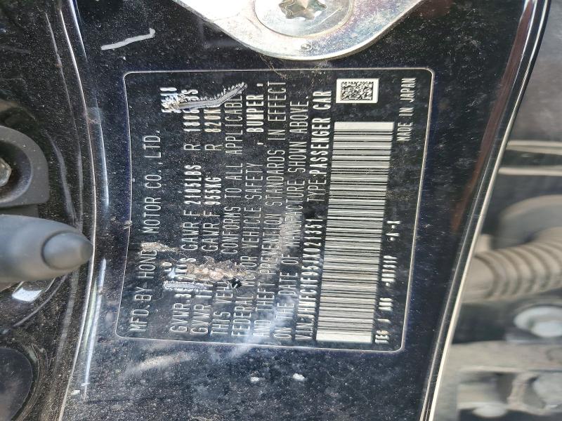 Продаж на аукціоні авто 2018 Honda Civic, vin: JHMFC1F95JX021351, номер лоту: 56413756